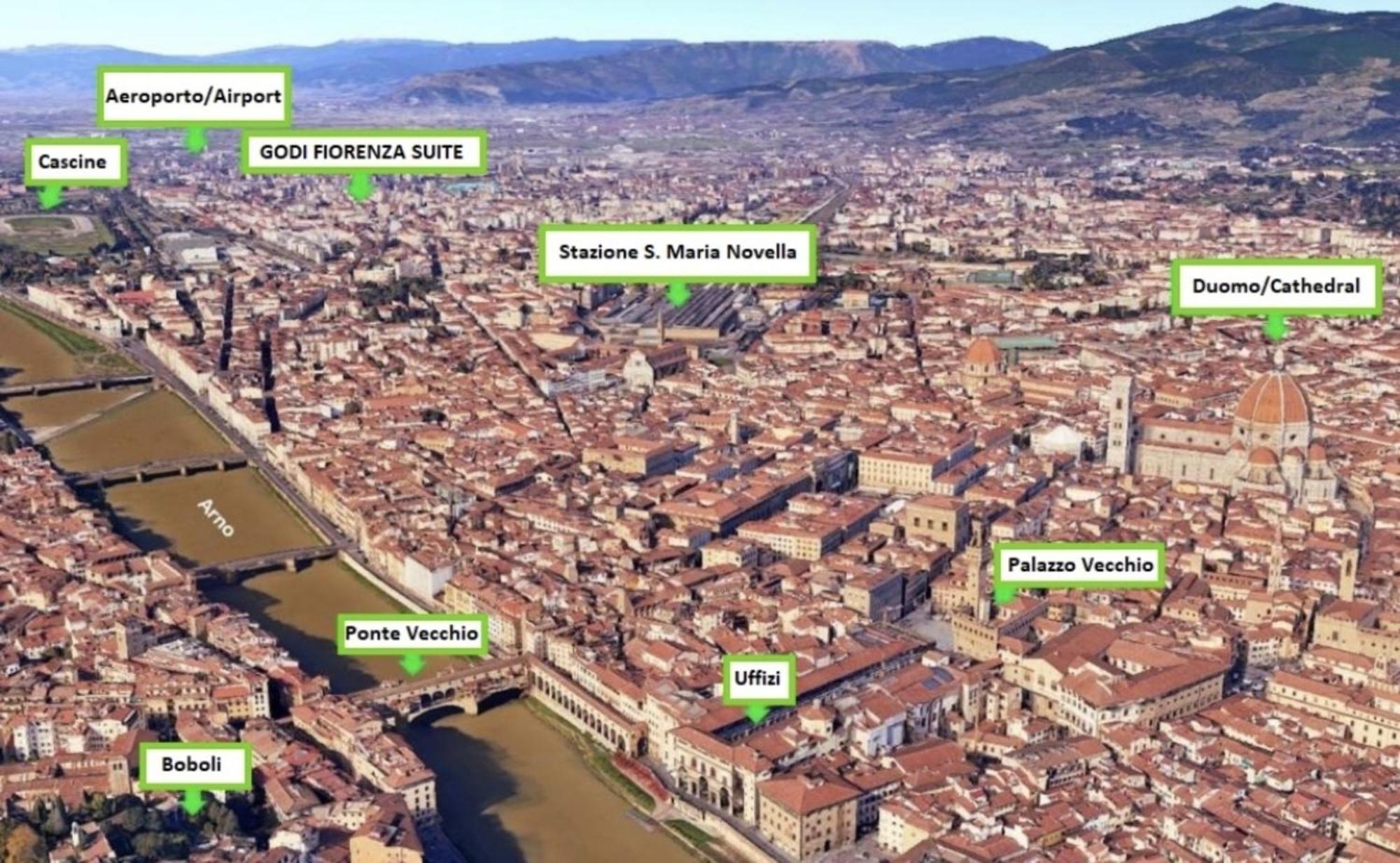 Godi Fiorenza Suite - Duomo A 15 Minuti E Aeroporto A 4 Minuti Con Tramvia T2 Florence Extérieur photo
